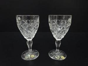BOHEMIA　ボヘミア　ワイングラスペア(15センチ)　洋食器